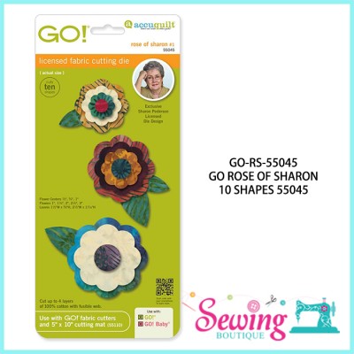 GO ROSE OF SHARON 10 SHAPES 55045 (GO-RS-55045)